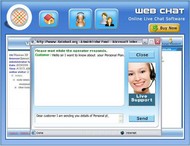 Single Operator Webchat Tool screenshot